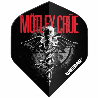 Winmau Rock Legends Mötley Crüe Feelgood Standard Flight